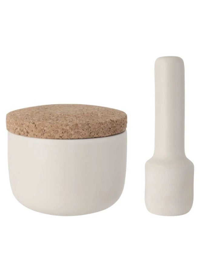 بيرجوف هاون ومدقة صغيرة-البيج - Image 2